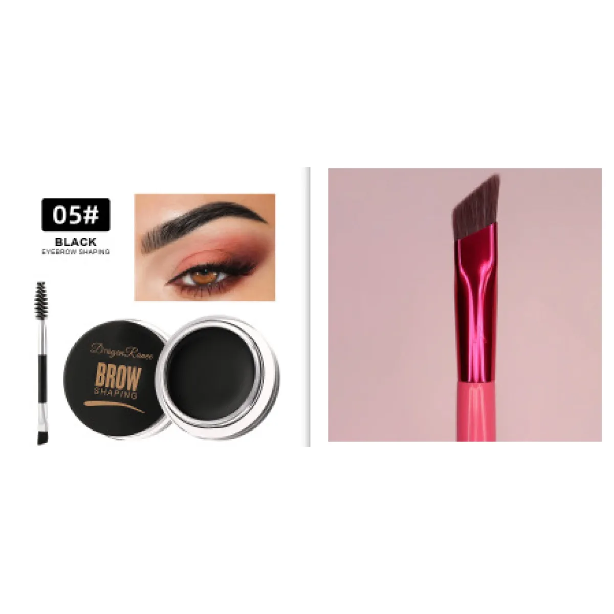 Waterproof Long-Lasting Eyebrow Dye & Shaping Set