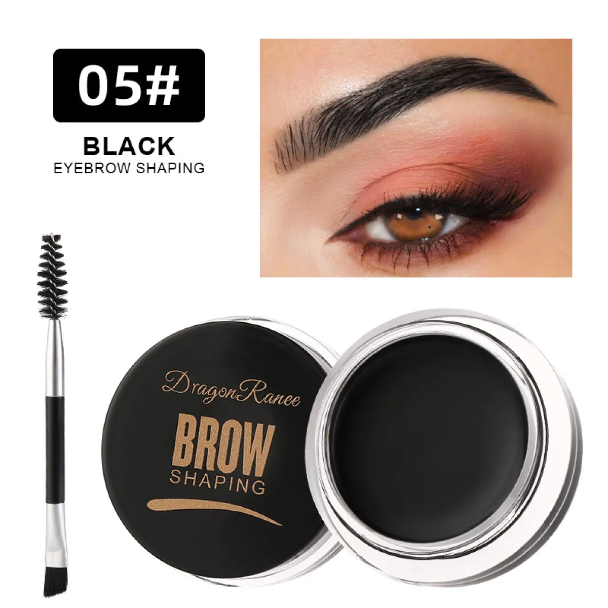 Waterproof Long-Lasting Eyebrow Dye & Shaping Set