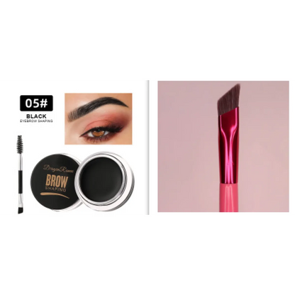 Waterproof Long-Lasting Eyebrow Dye & Shaping Set