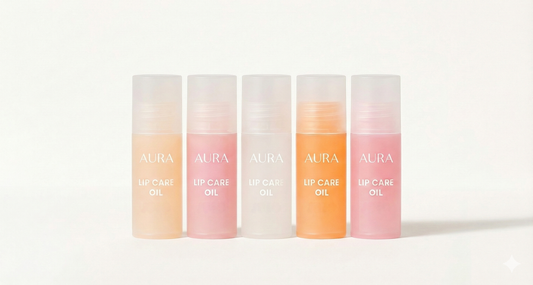 Transparent Lip Care Oil & Moisturizing Lip Gloss