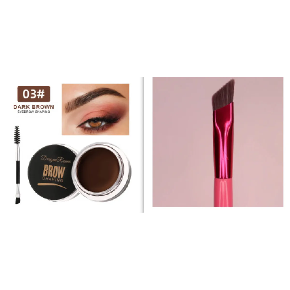 Waterproof Long-Lasting Eyebrow Dye & Shaping Set